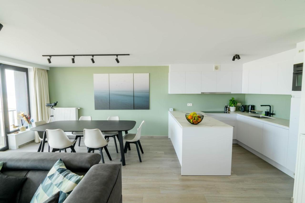 Premium Holidays - New Modern Apartment Oostkant With Seaview At Westende Middelkerke Extérieur photo